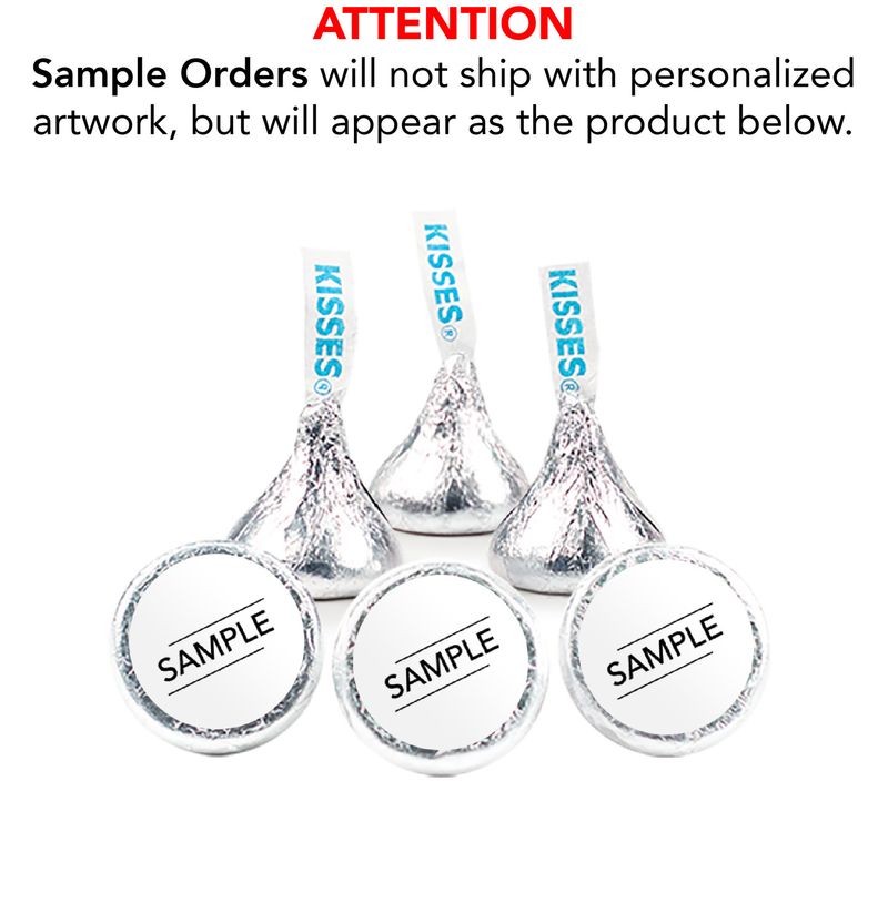 Personalized Bridal Shower Love Hershey's Kisses