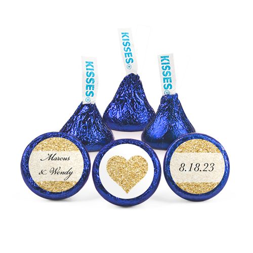 Personalized Bonnie Marcus Wedding All That Glitters Hershey's Kisses (50 Pack)