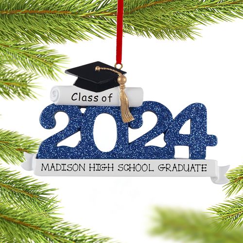 Personalized 2024 Graduation - Blue