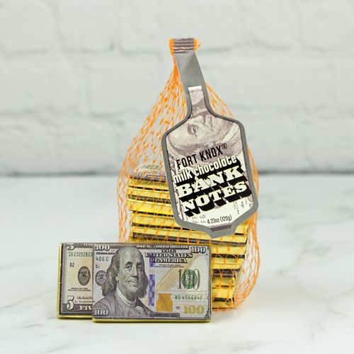 Fort Knox Milk Chocolate Mini Banknotes