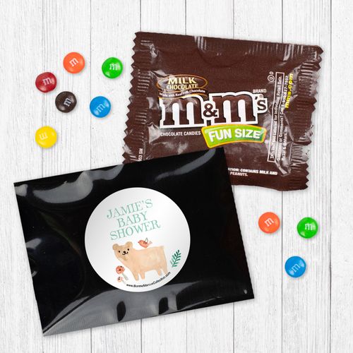 Personalized Baby Shower Bonnie Marcus Baby Bear Milk Chocolate M&Ms