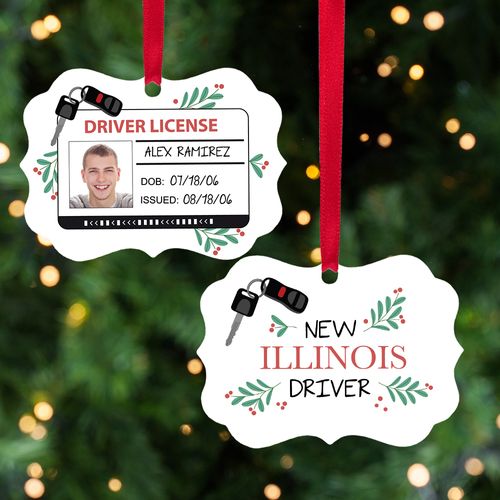Personalized Drivers license Ornament