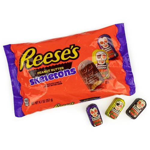 Reese's Peanut Butter Cup Skeletons - 9oz Bag