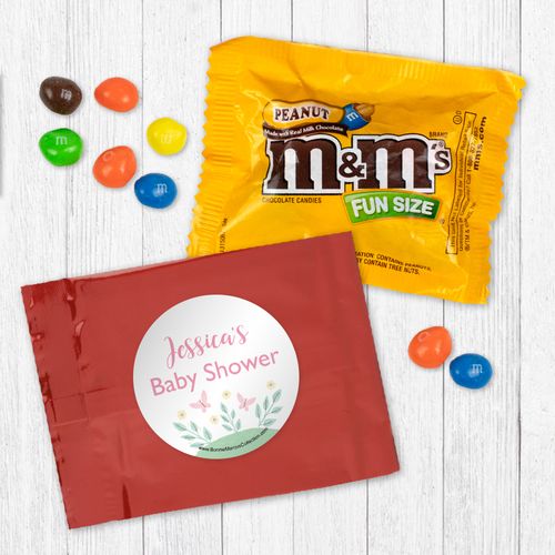 Personalized Baby Shower Bonnie Marcus Forest Fun Peanut M&Ms