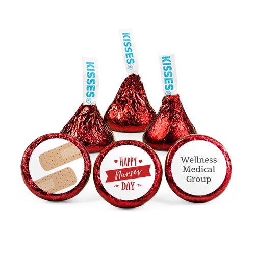 Personalized Nurse Appreciation Happy Nurses Day Hershey's Kisses