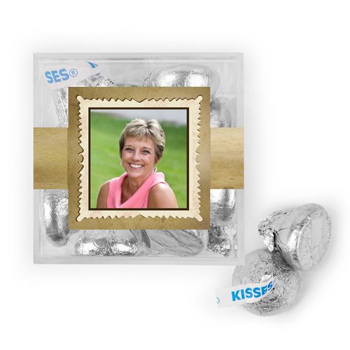 Personalized Milestone 50th Birthday Years in the Making JUST CANDY® favor cube with Hershey's Kisses