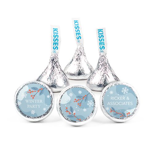 Personalized Winter Party Hershey's Kisses