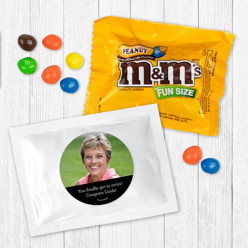 Personalized Retirment Color Block Peanut M&Ms