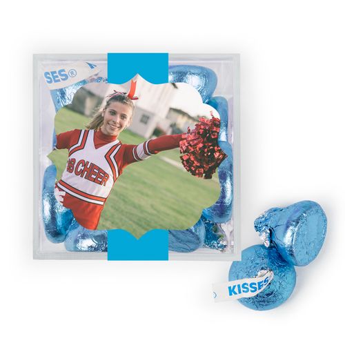 Personalized Sweet 16 Birthday Photo JUST CANDY® favor cube with Hershey's Kisses