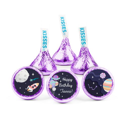 Personalized Space Birthday Hershey's Kisses