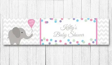 Shop Personalizd 5 foot Baby Shower Banners