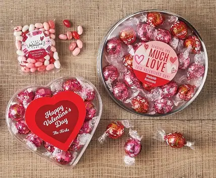 Valentine's Day Candy Filled Gifts