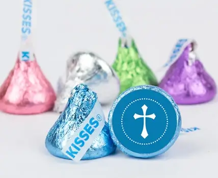 Personalized First Communion Hershey's Kisses