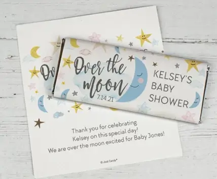 Personalized baby clearance shower candy