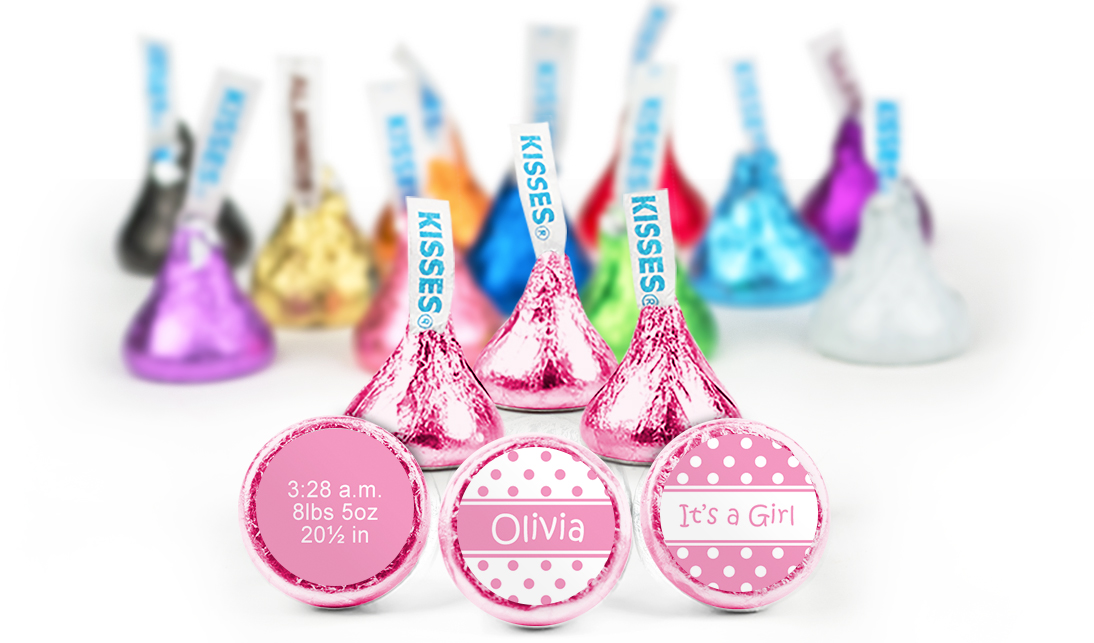 Personalized Hershey's Kisses