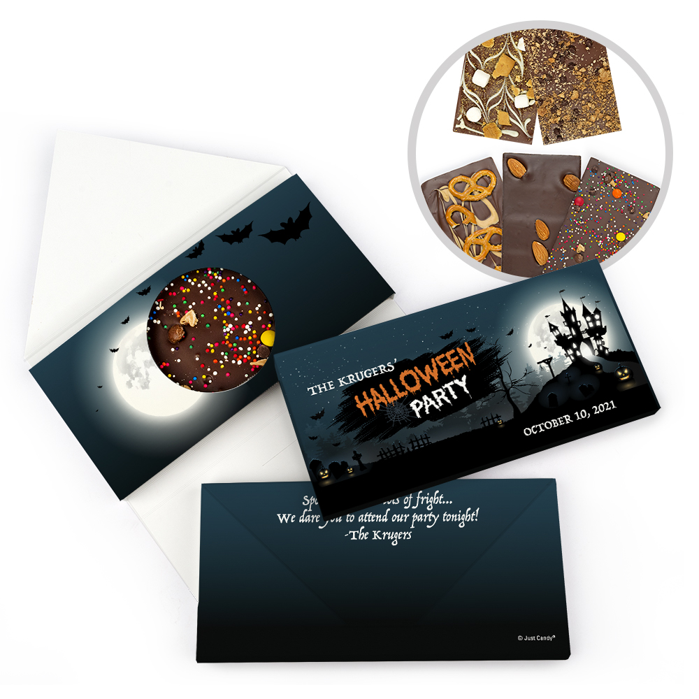 Halloween Gourmet Infused Chocolate Bars