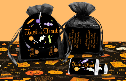 Halloween Candy Filled Favors