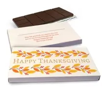 Thanksgiving 3oz Chocolate Bar In A Gift Box