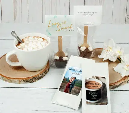 HOT CHOCOLATE FAVORS