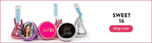 Sweet 16 Hershey's Kisses