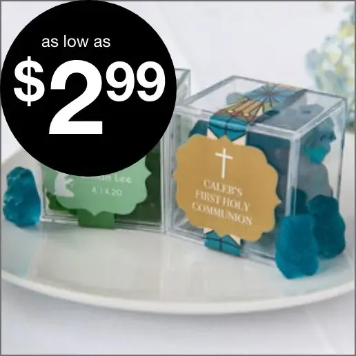 JUST CANDY® FAVOR CUBE