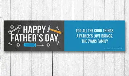 Shop Personalized 5 foot Fathers Day Banners