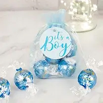 Lindt Organza Bags