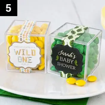 Baby Shower JUST CANDY® favor cubes