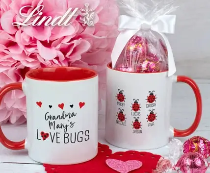 Personalized Valentine's Day Drinkware