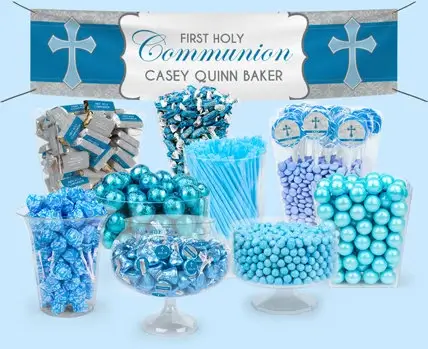 Personalized First Holy Communion Candy Buffets