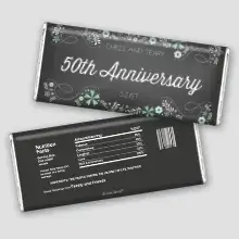 Personalized Anniversary Party Favors Wedding Anniversary Candy