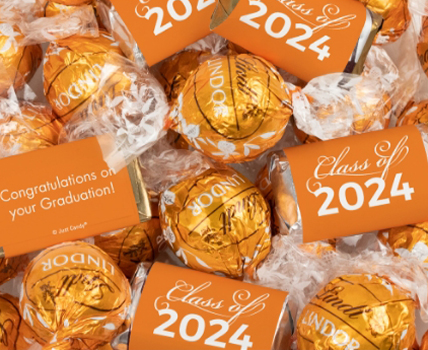 Orange Graduation Bulk Candy